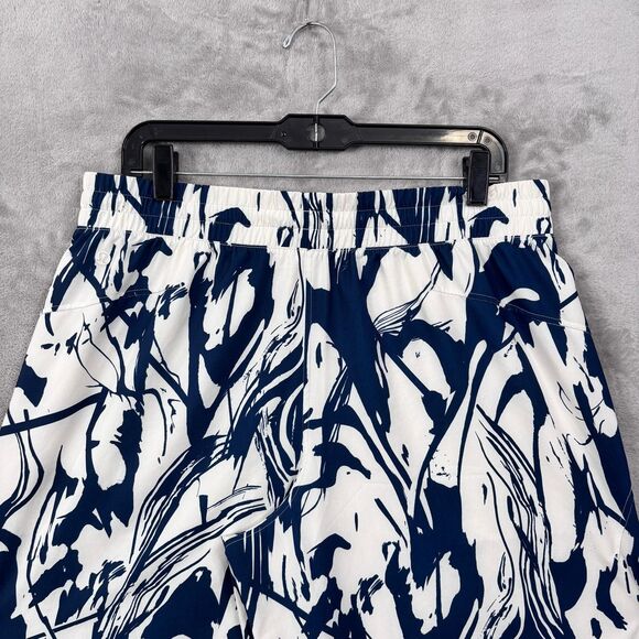 Lululemon Swift Mid-Rise Wide Leg Pant Sz 12 Whimsical Meld Wp Bone Mineral Blue - Picture 12 of 15